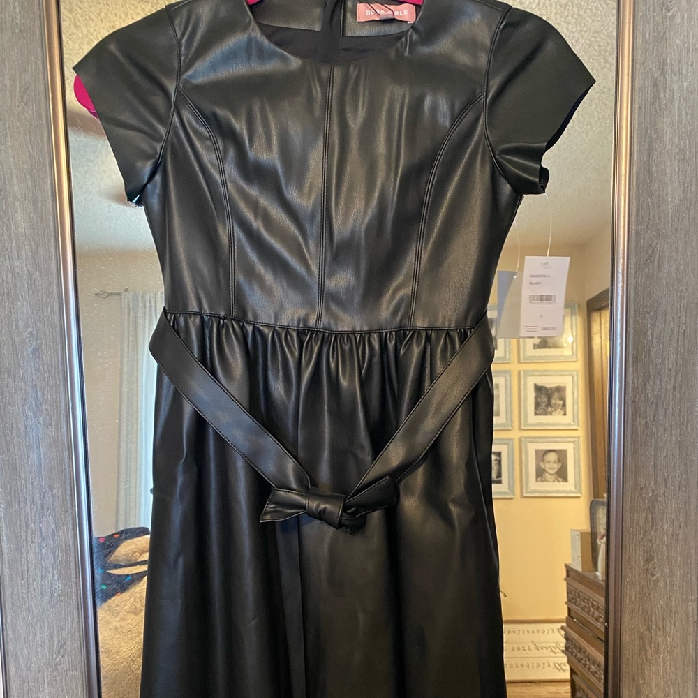 BCBG Girls pleather dress